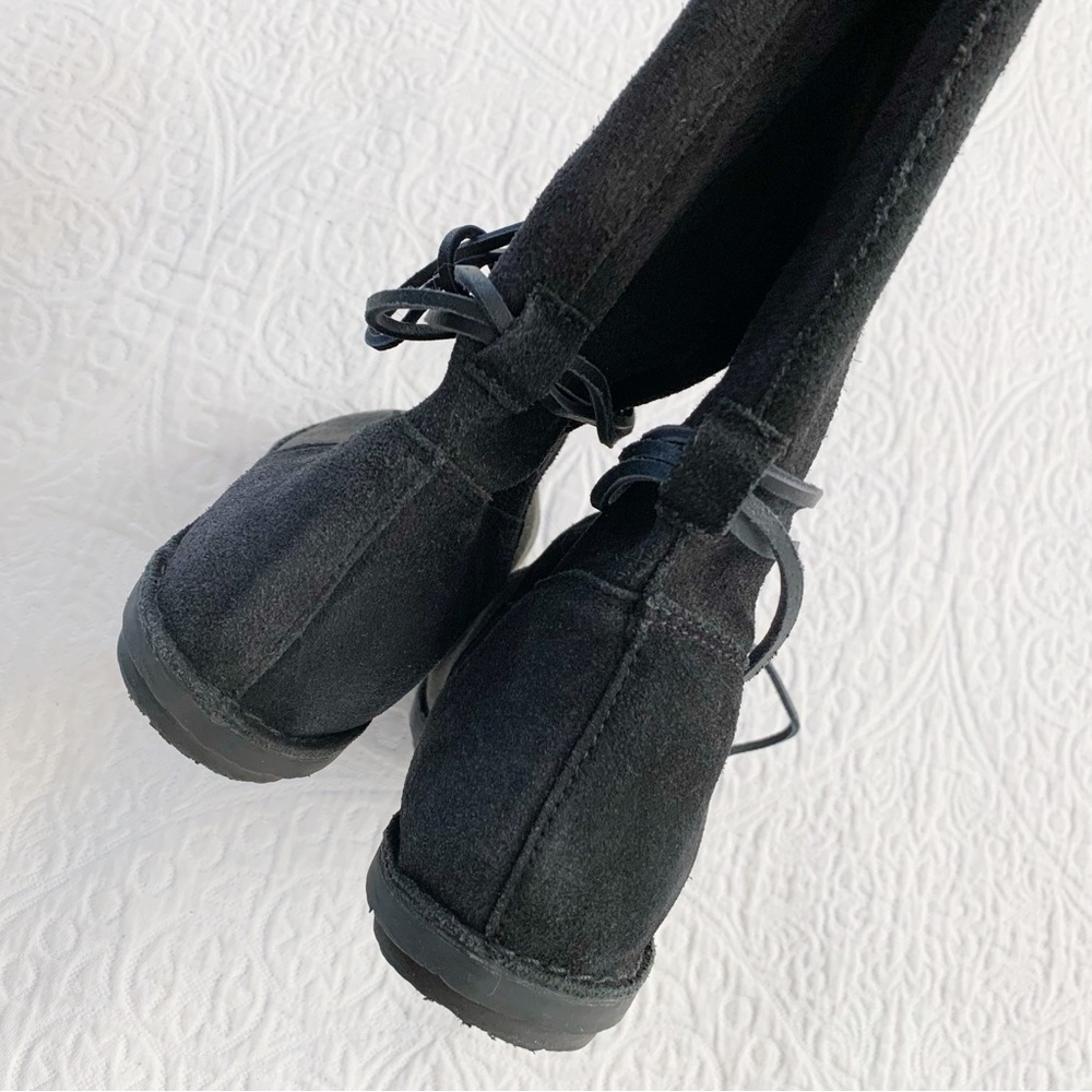 Gudrun Sjoden Black Suede Boots - Picture 5 of 9
